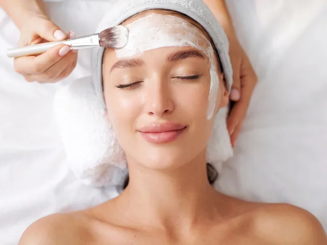 Deep-cleansing facial treatment at the Niospa studio in Orlando, FL